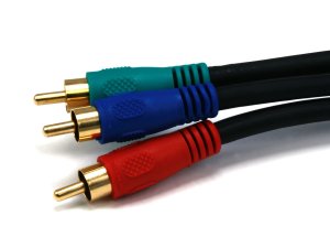 Monoprice 05352 Rca Cpnt Video Coaxial Cable 1.5ft Blk