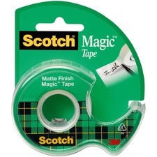 3m 105 Scotch Magic Tape - 25 Ft Length X 0.75 Width - 1 Core - Perman