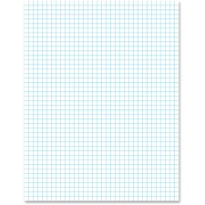 Ampad TOP 22000 2 - Sided Quadrille Pads - Letter - 50 Sheets - Front 