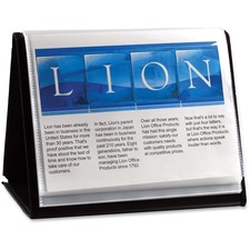 Lion LIO 39008 Lion Flip-n-tell Display Easel Books - Letter - 8 12 X 