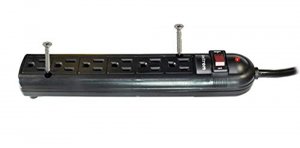 Weltron WELTRON This 6 Outlet Plastic Power Strip Has 750 Joules, Emir