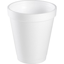 Dart DCC 6J6 Dart Insulated Foam Cups - 6 Fl Oz - 1000  Carton - White