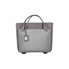 Fabrique FLORLRT-03 Florence Gray Rolling Tote