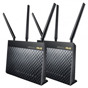 Asus RT-AC68U 2PK RETAIL Aimesh Ac1900 Whole Home Wifi System, Dual-ba