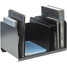 Mmf MMF 26413BRBLA Mmf Adjustable Dividers Book Rack - 6 Compartment(s