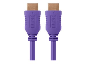 Monoprice 04022 High Speed Hdmi Cable_ 3ft Purple