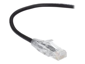 Black C6APC28-BK-20 Cat6a 500-mhz Stranded Ethernet Patch Cable - Unsh