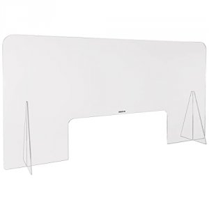 Relaunch MI-9011 Mount-it Countertop Sneeze Guard Xl