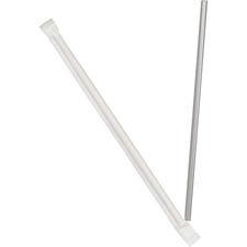 Georgia DXE JW74 Dixie Jumbo Wrapped Straws By Gp Pro - 7.75 Length - 