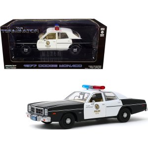 Greenlight 84101 1977 Dodge Monaco Metropolitan Police Black And White