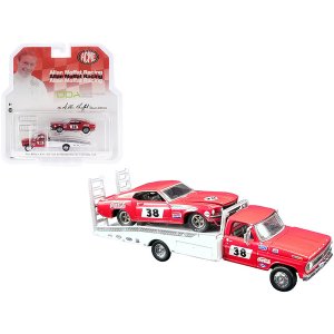 Greenlight 51269 Ford F-350 Ramp Truck 38 Red And White With 1969 Ford