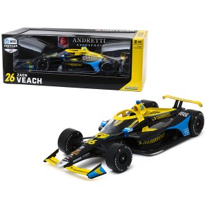 Greenlight 11076 Dallara Indy Car 26 Zach Veach Gainbridge Andretti Au