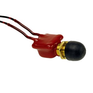 Cole M-608-BP Vinyl Coated Push Button Switch Spst Off-on 2 Wire