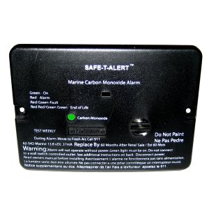 Safe-t-alert 62-542-MARINE-BLK 62 Series Carbon Monoxide Alarm - 12v -