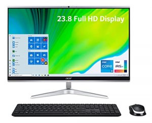 Acer DQ.BGTAA.001 Aspire C24 Aio Desktop, 23.8 In. Full Hd Ips, 11th G