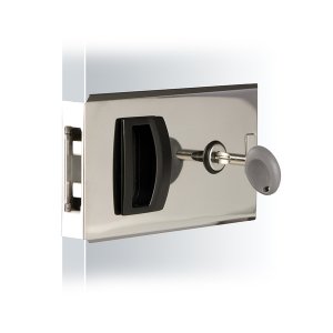 Southco MF-01-110-60 Flush Sliding Door Latch - Square - Aluminum