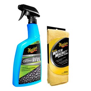 Meguiars G190526-X2000KIT Meguiar39;s Hybrid Ceramic Wax Wwater Magnet