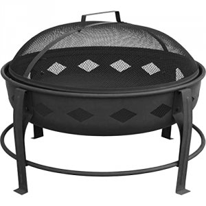 Landmann 21860 Fire Pit 24x7 Black