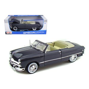 Maisto 31682gry 1949 Ford Convertible Gray 118 Diecast Model Car By