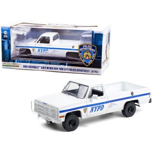 Greenlight 13561 1984 Chevrolet Cucv M1008 Pickup Truck White With Blu