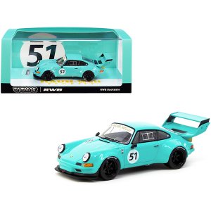 Tarmac T43-018-BL51 Rwb Backdate 51 Turquoise Blue Rauh-welt Begriff 1