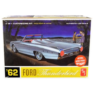 Amt AMT682 Skill 2 Model Kit 1962 Ford Thunderbird 2-in-1 Kit 125 Scal