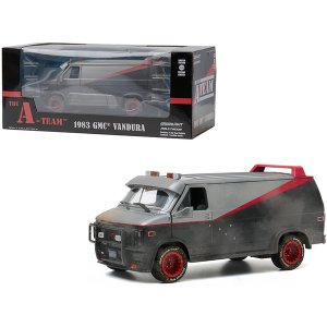 Greenlight 84112 1983 Gmc Vandura Van Weathered Version With Bullet Ho