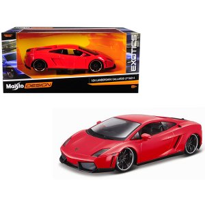 Maisto 31352r Lamborghini Gallardo Lp 560-4 Silver Exotics 124 Diecast