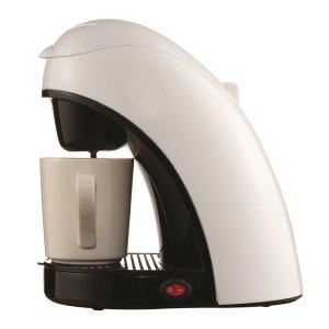 Brentwood TS-112W Single Cup Coffee Maker - White