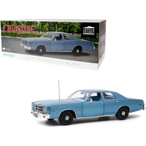 Greenlight 19082 1977 Plymouth Fury Steel Blue (detective Rudolph Junk