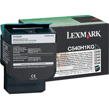 Original Lexmark C540H1KG ( Lex-) C54x X54x Black High Yield Return Pr