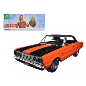 Greenlight GL19006 1967 Plymouth Belvedere Gtx Convertible Orange Joe 