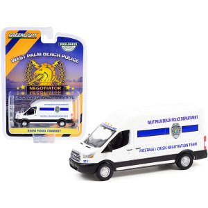 Greenlight 30261 2020 Ford Transit Van White Hostage  Crisis Negotiati