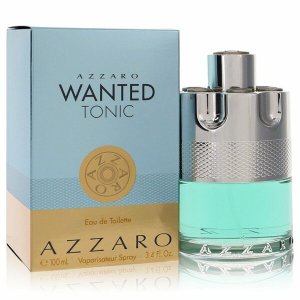 Azzaro 558927 Wanted Tonic Eau De Toilette Spray 3.4 Oz For Men