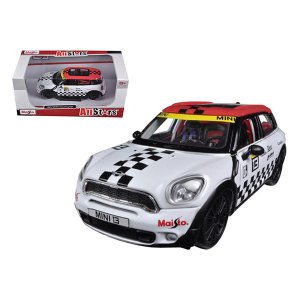 Maisto 31367w Mini Cooper Coutryman White 13 124 Diecast Car Model By