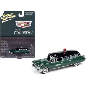 Johnny JLSP100 1959 Cadillac Coroner Green Metallic With Black Top Spe