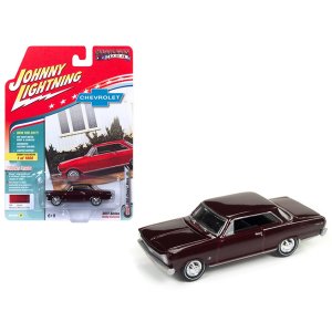 Johnny JLMC010A 1965 Chevrolet Nova Ss Madeira Maroon Poly Limited Edi