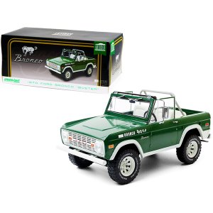 Greenlight 19084 1970 Ford Bronco Buster Green 118 Diecast Model Car B