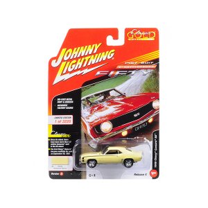 Johnny JLCP7052 1969 Chevrolet Camaro Ss Butternut Yellow 50th Anniver