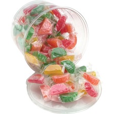 Office 00005CT Office Snax Fruit Slice Assorted Flavor Candy Tub - Ass