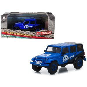 Greenlight 86099 2012 Jeep Wrangler Unlimited Mopar Off Road Edition B