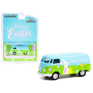 Greenlight 30253 Volkswagen Panel Van Happy Easter 2021 Hobby Exclusiv