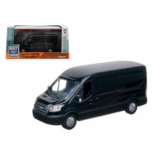 Greenlight 86040 2015 Ford Transit (v363) Van Tuxedo Black 143 Diecast