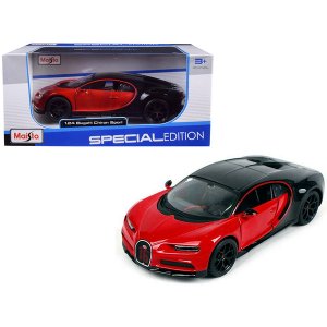 Maisto 31524r Bugatti Chiron Sport 16 Red And Black Special Edition 12