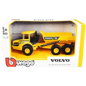 Bburago 32085 Volvo A25g Articulated Hauler Yellow 150 Diecast Model B