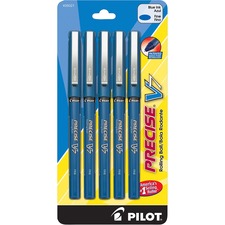 Pilot PIL 26021 Precise V7 Fine Premium Capped Rolling Ball Pens - Fin