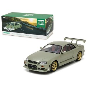 Greenlight 19033 1999 Nissan Skyline Gt-r (r34) Millennium Jade 118 Di