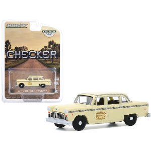 Greenlight 30182 1971 Checker Taxicab Yellow Tisdale Cab Co. Hobby Exc