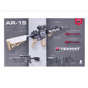 Tekmat TEK-42-AR15-WPD Ar15 Design Door Mat - Unique And Stylish Decor