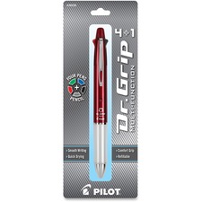 Pilot PIL 36226 Dr. Grip Multi 4plus1 Retractable Penpencil - 0.7 Mm P